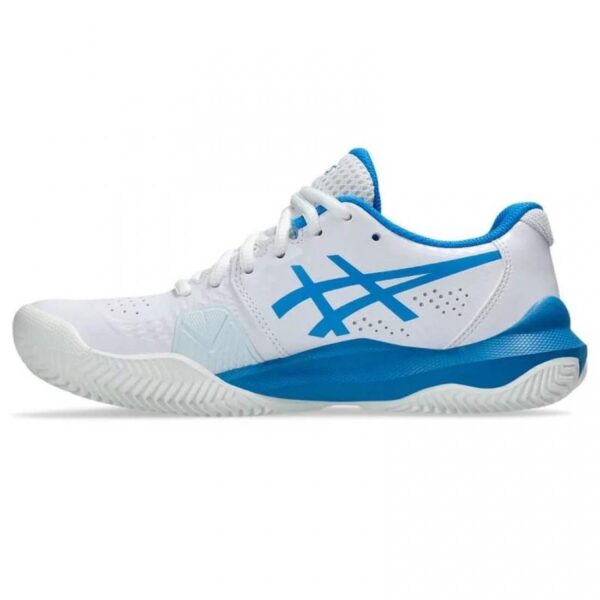 Sneakers Asics Gel Challenger 14 Bianco Blu Donna - TERRA BATTUTA - immagine 3