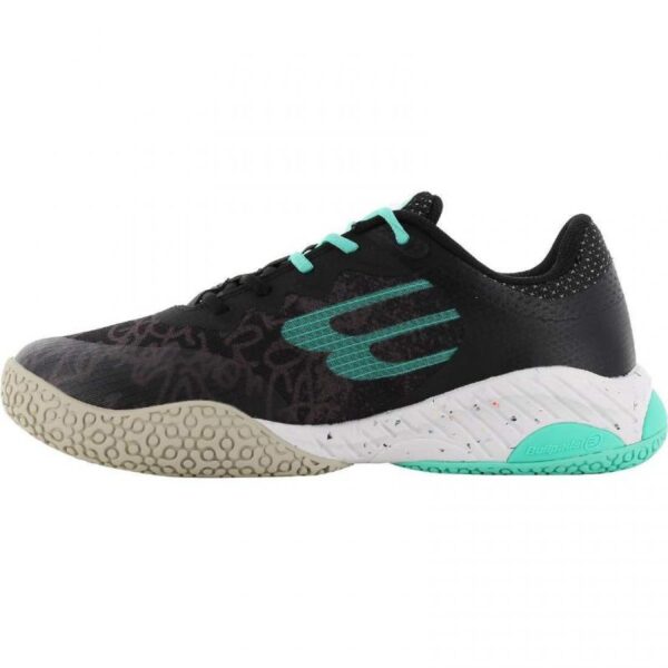 Scarpe Bullpadel Ionic 24V Nero Turchese Donna - immagine 3