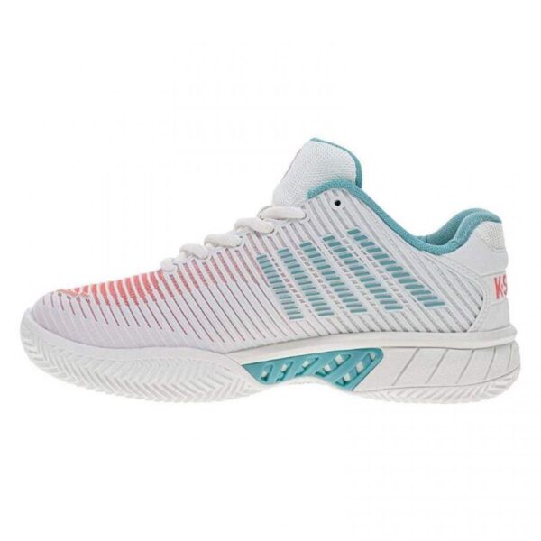 Sneakers Kswiss Hypercourt Express 2 HB White Coral Donna | Kswiss - immagine 3