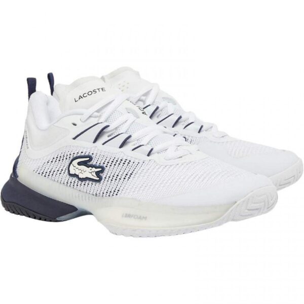 Lacoste AG-LT23 Ultra White Blu Navy Sneakers Donna - immagine 3