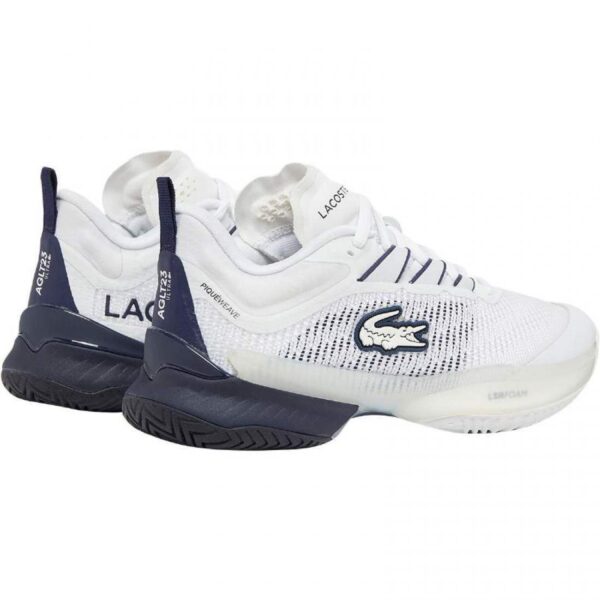 Lacoste AG-LT23 Ultra White Blu Navy Sneakers Donna - immagine 4