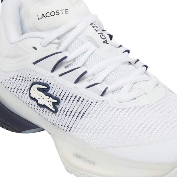 Lacoste AG-LT23 Ultra White Blu Navy Sneakers Donna - immagine 5