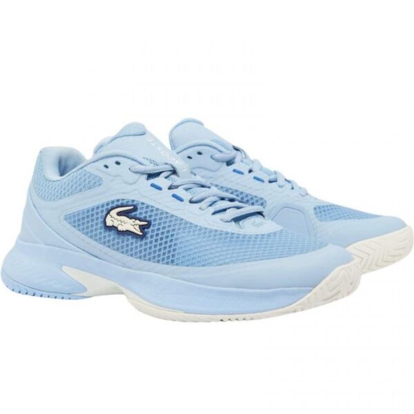 Lacoste Tech Point Blu Bianco Sneakers Donna - immagine 3