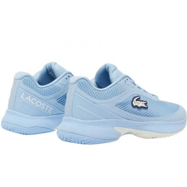 Lacoste Tech Point Blu Bianco Sneakers Donna - immagine 4