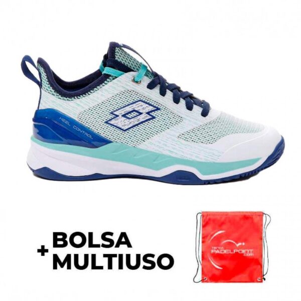 Scarpe Lotto Mirage 200 Bianco Blu Donna | Lotto