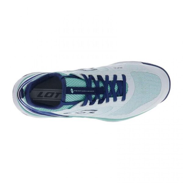 Scarpe Lotto Mirage 200 Bianco Blu Donna | Lotto - immagine 7