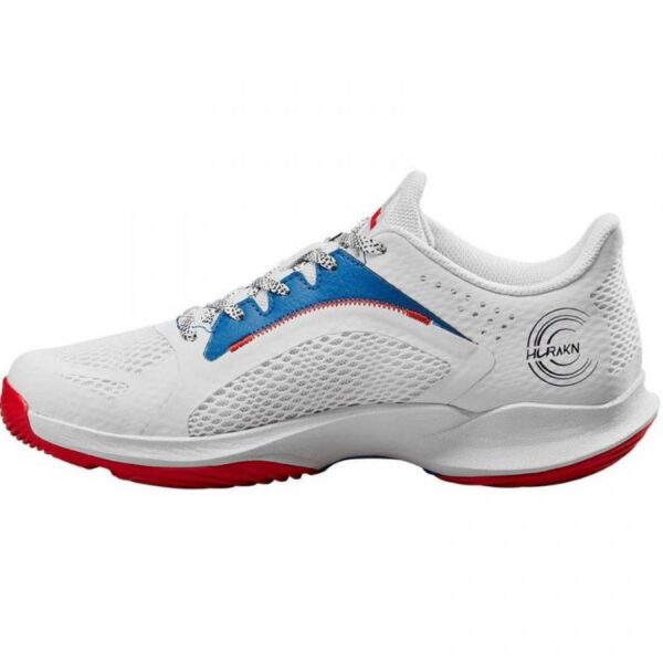 Scarpe Wilson Hurakn 2.0 Bianco Blu Rosso Donna - immagine 3