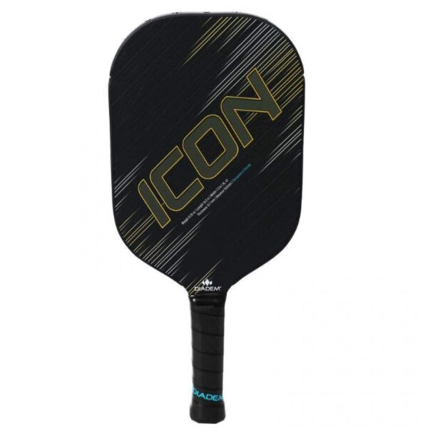 Racchetta da pickleball Diadema Icon V2 XL Nero