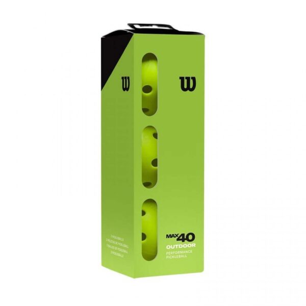 Pallina Pickleball Wilson Max 40 3 unità