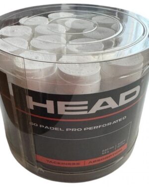 Head Padel Pro Perforato Bianco 60 Overgrips
